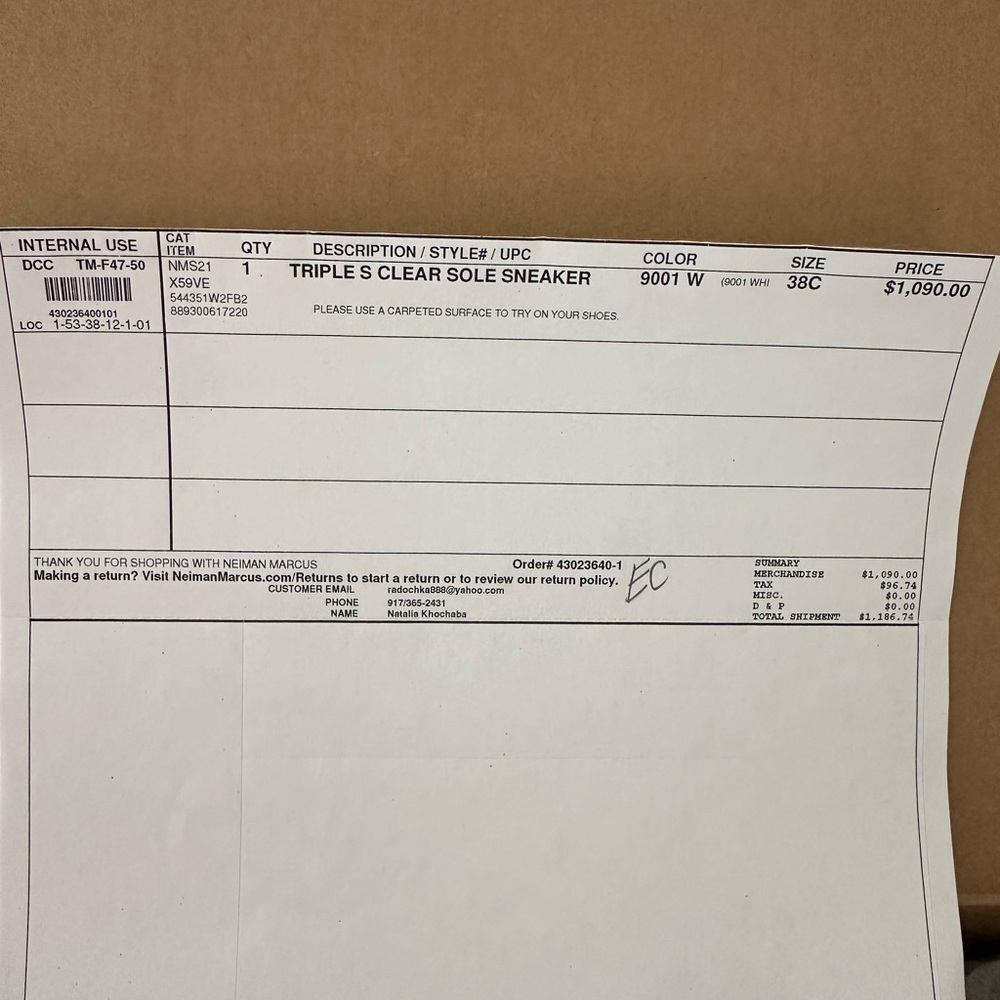 Balenciaga White Sneakers - Picture 12 of 14